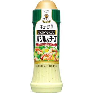 Kewpie reichhaltiges cremiges Basilikum-Käse-Salatdressing, 210ml