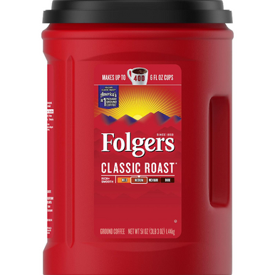 Folgers gemahlener Kaffee – klassisch, Röstung, 51 oz
