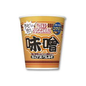 Nissin Cup Noodle Miso-Bechernudeln
