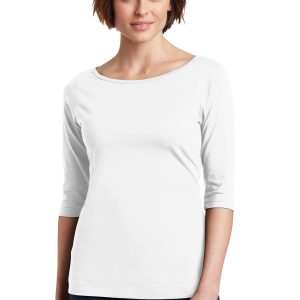 District Perfect Weight T-Shirt – Damen, 3/4-Ärmel – DM107L