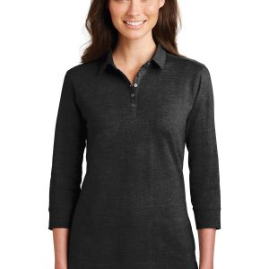 Port Authority Meridian Poloshirt – Damen, Baumwollmischung, 3/4-Ärmel – L578