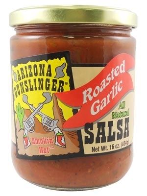 Arizona Gunslinger Salsa – geröstet, Knoblauch, 16oz