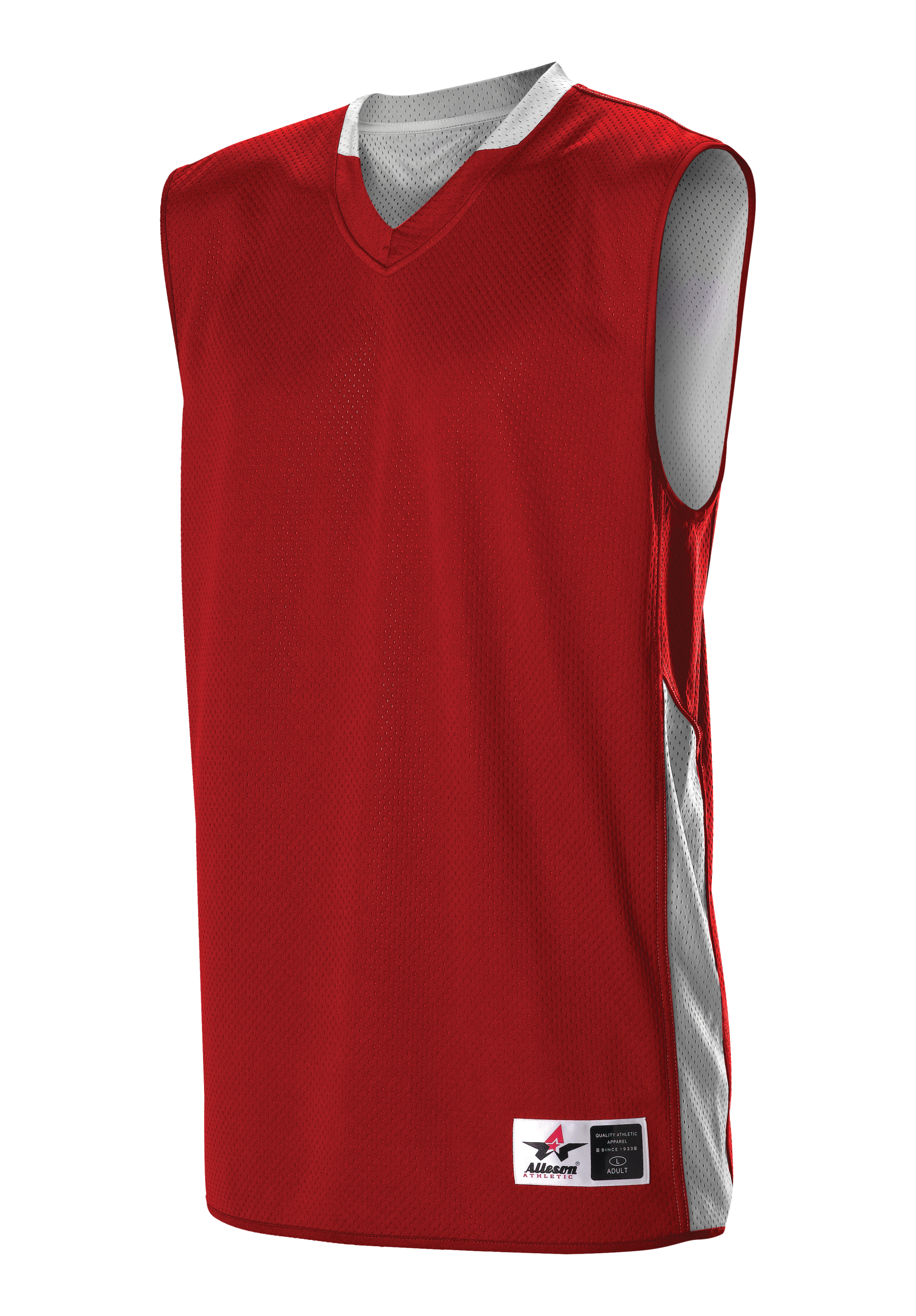 Alleson Basketballtrikot – Damen, einlagig, wendbar