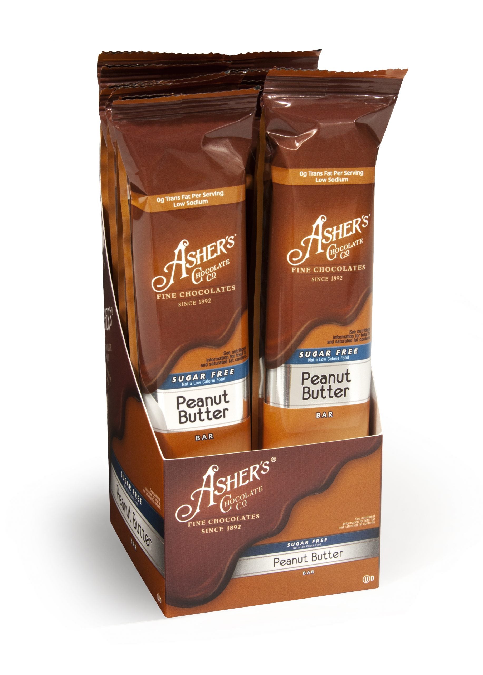 Asher's Erdnussbutterriegel – zuckerfrei