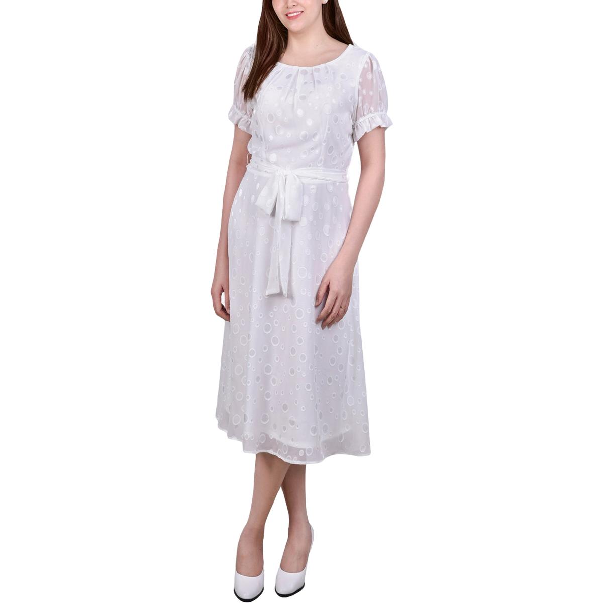 Midikleid – Petite-Größen, Chiffon, knielang