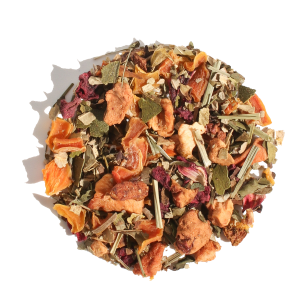 Grapefruit-Minz-Kräutertee