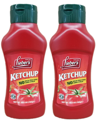 Lieber's Ketchup – Pessach, 25.4 oz, Packung mit 2