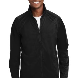 Sport-Tek Tricot Trainingsjacke – Herren