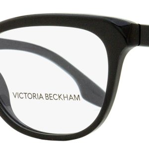 Victoria Beckham Brille – Damen, rechteckig, Schwarz – VB2607 / 001 / 55mm