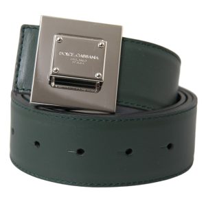Dolce & Gabbana Gürtel – Kalbsleder, quadratisch, Metallschnalle, Damen, gebraucht – 7732520255548