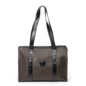 Shopper – Vintage, groß, Reißverschluss, Shopping