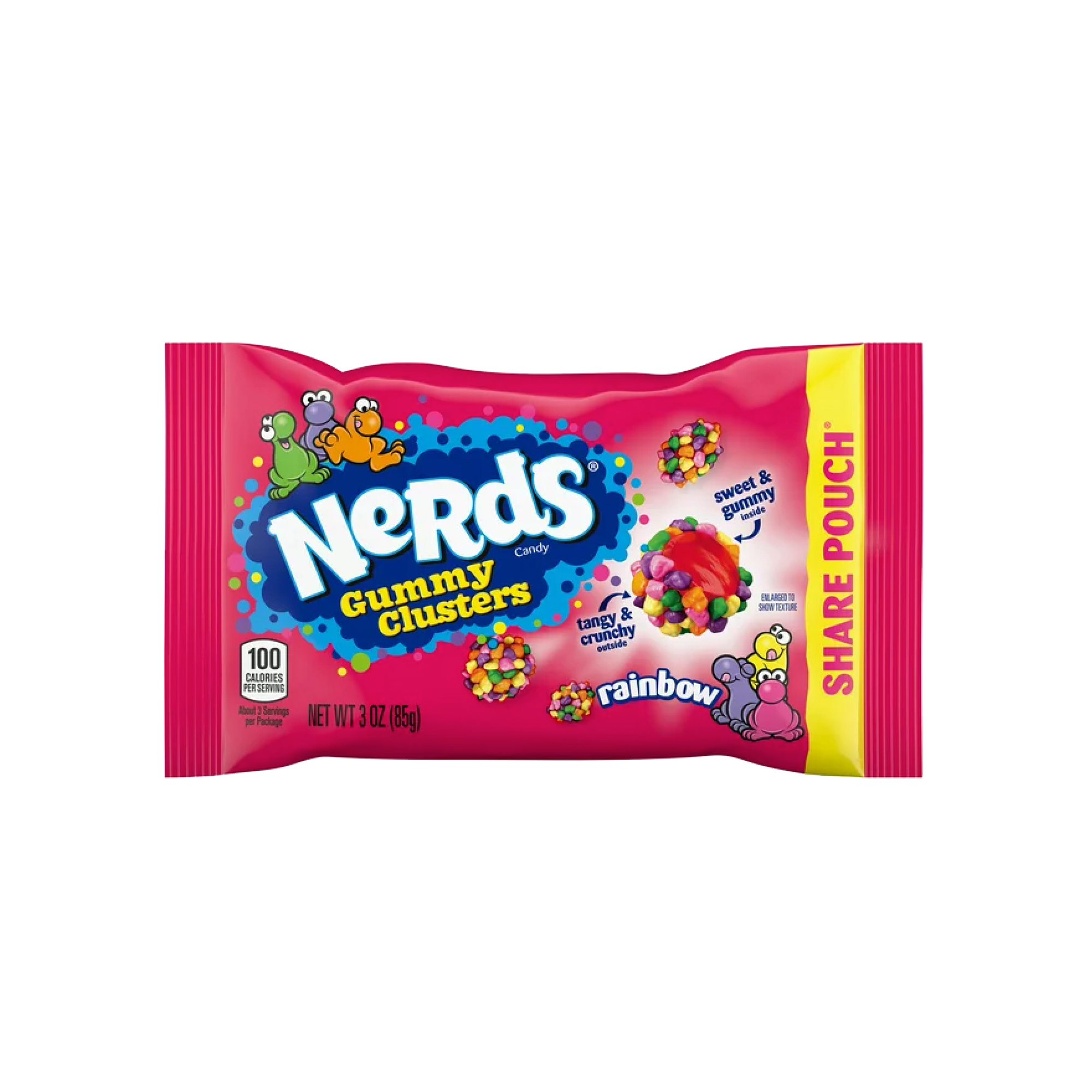 Nerds Fruchtgummi – Clusters, Regenbogen, US