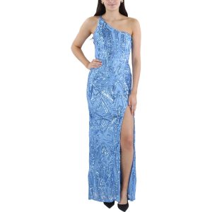 Kleid – Junior, volle Länge, mit Pailletten, Abendmode