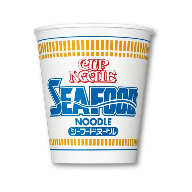 Nissin Nudeln – Meeresfrüchte, weiß, Suppe