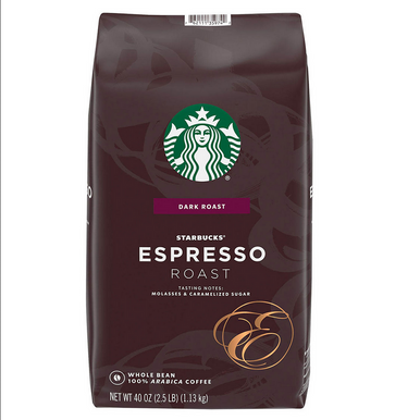 Starbucks Kaffeebohnen – Espresso, Röstung, ganz, 40 oz