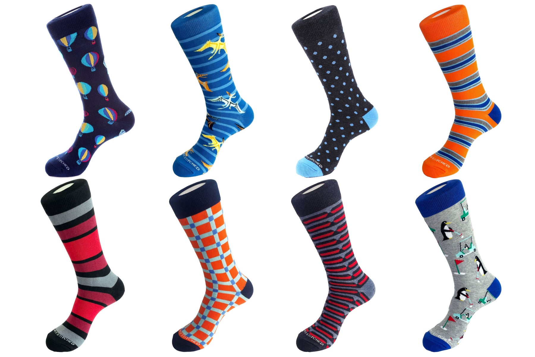 Crew-Socken – 8er-Pack – 7732499087420