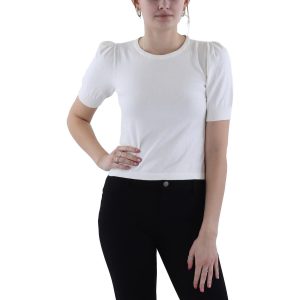 Pullover – Rundhalsausschnitt, Puffärmel