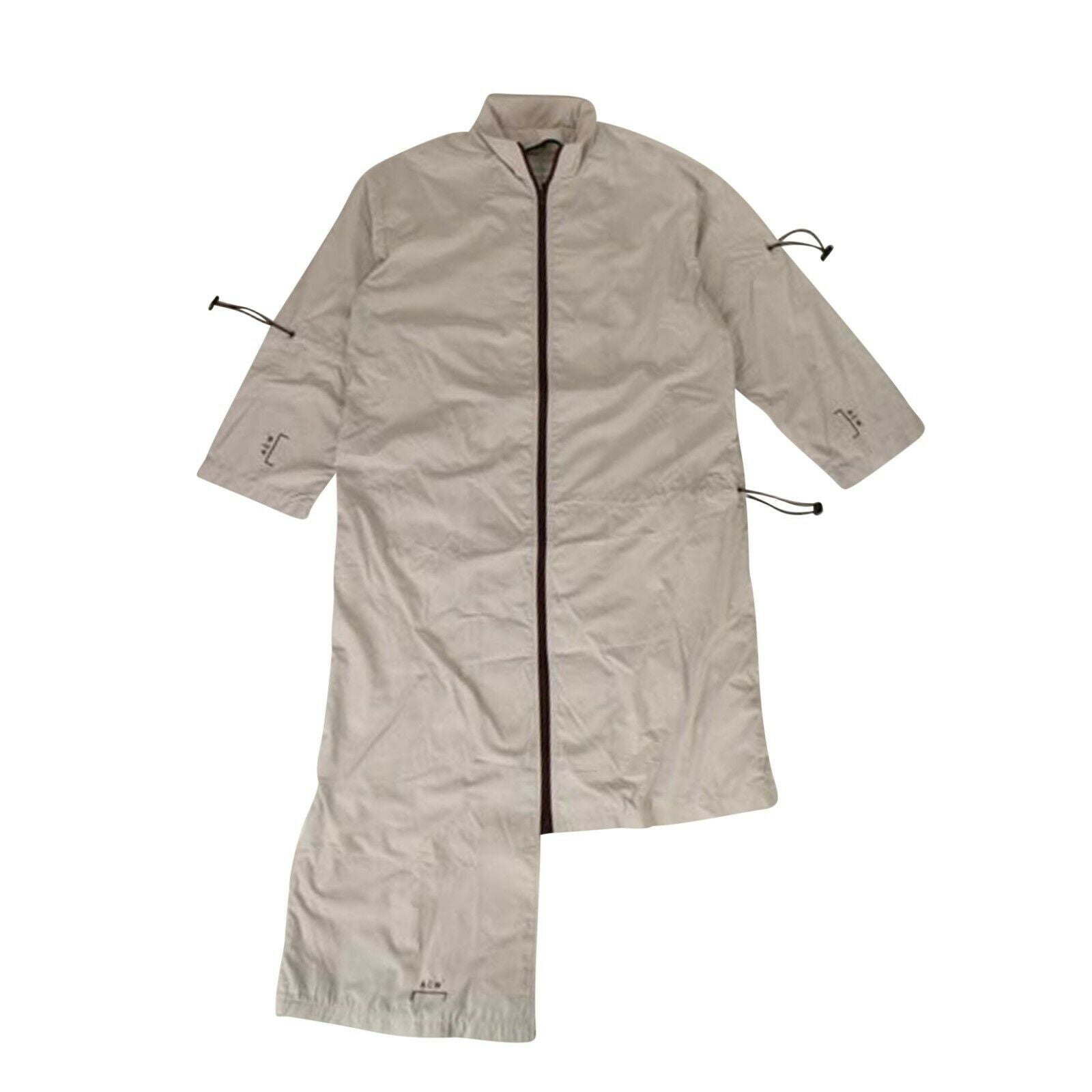 A-COLD-WALL* Jacke – Herren, asymmetrisch, Kordelzug, Hellgrau