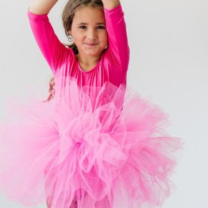 Trikot – Knallrosa, Tutu – 3/4