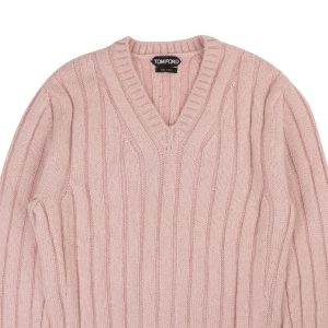 Pullover – Hellrosa, Rippstrick