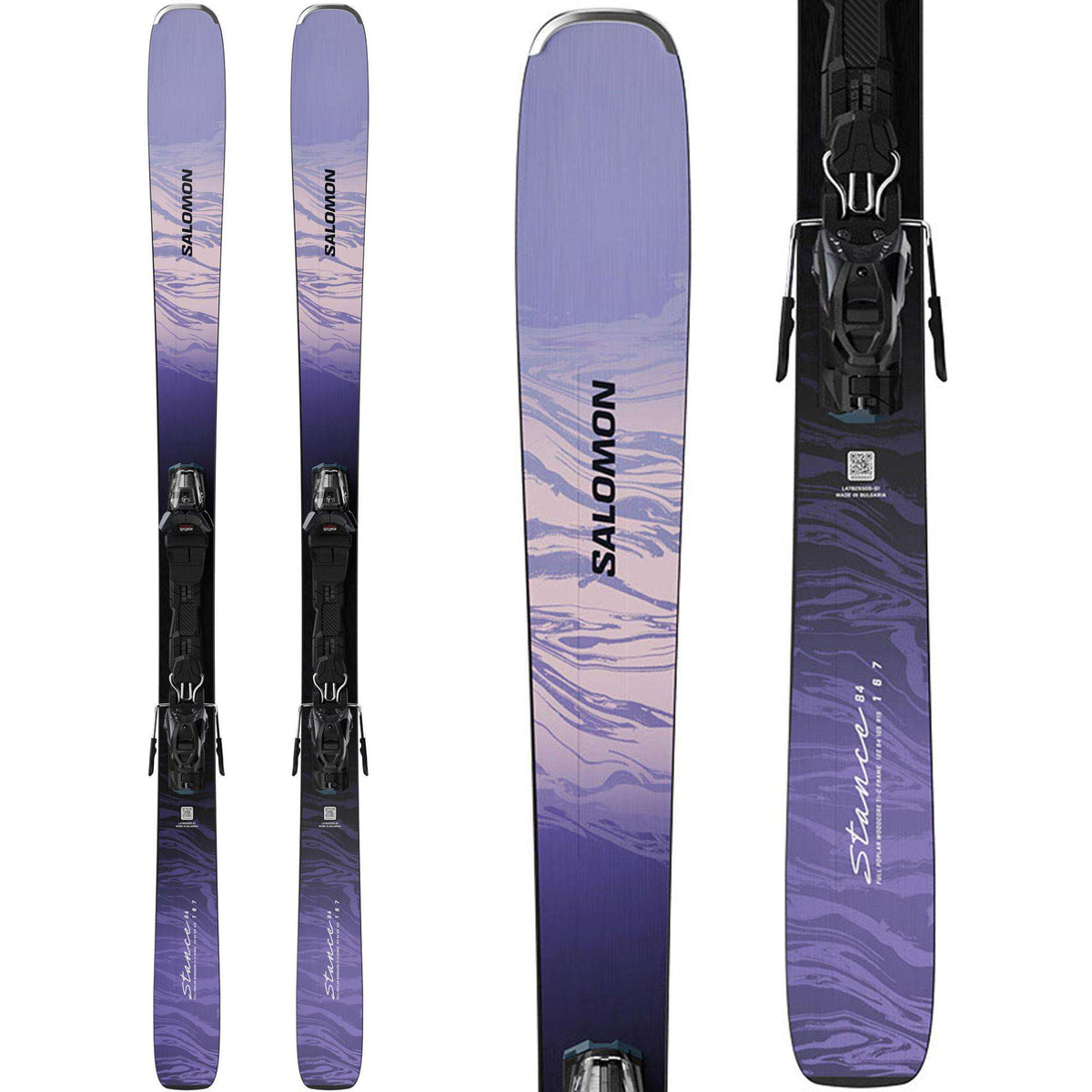 Salomon Stance 84 Skier mit Bindungen (M11) – 2026 / Damen