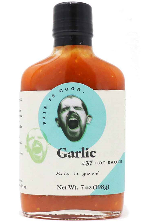 Pain Is Good scharfe Sauce – Batch #37, Knoblauch, Stil, 7oz