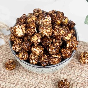 Trinkschokoladen-Popcorn