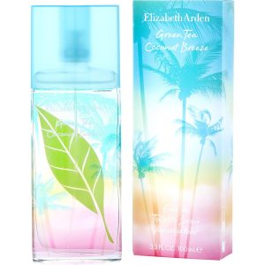 Elizabeth Arden Green Tea Coconut Breeze – Eau de Toilette – Spray, 3.4 Oz, Damen