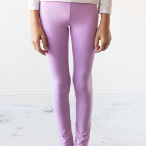 Leggings – leuchtend, Fliederfarben