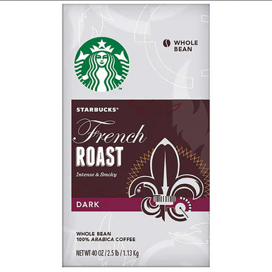 Starbucks ganze Kaffeebohnen mit französischer Röstung, 40 oz