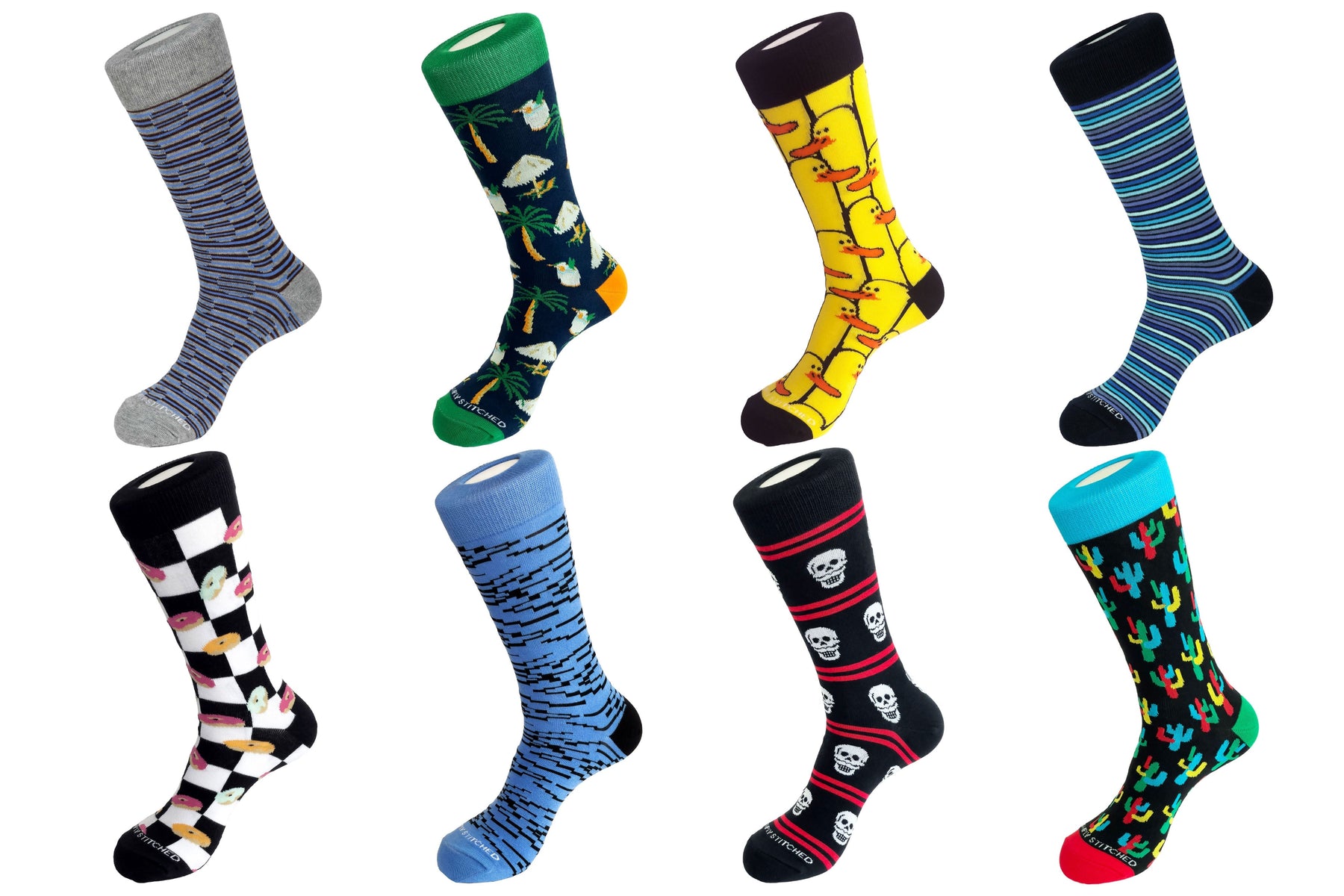Crew-Socken – 8er-Pack – 7732475527228