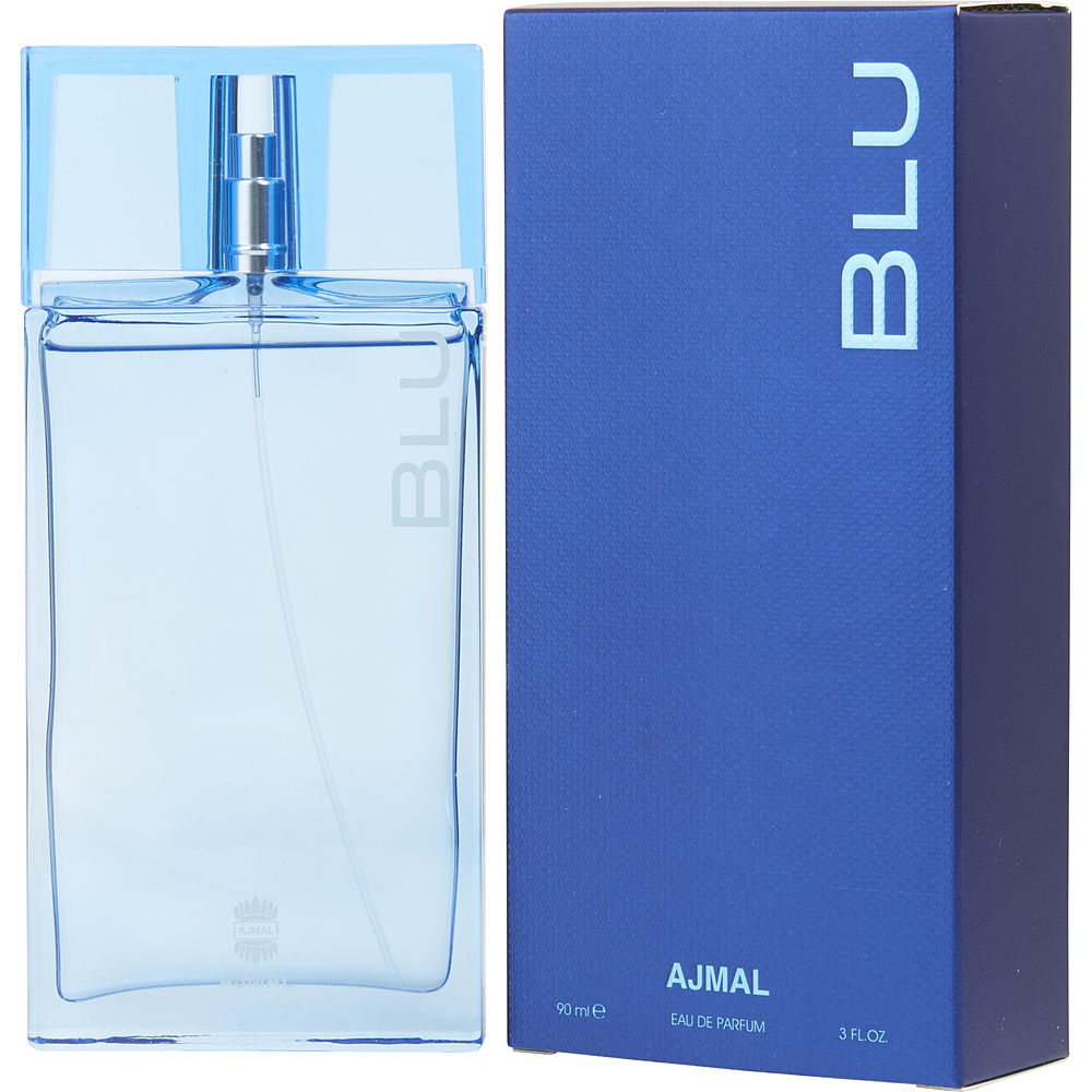 Ajmal Blu – Eau de Parfum – Spray, 3 Oz, Herren