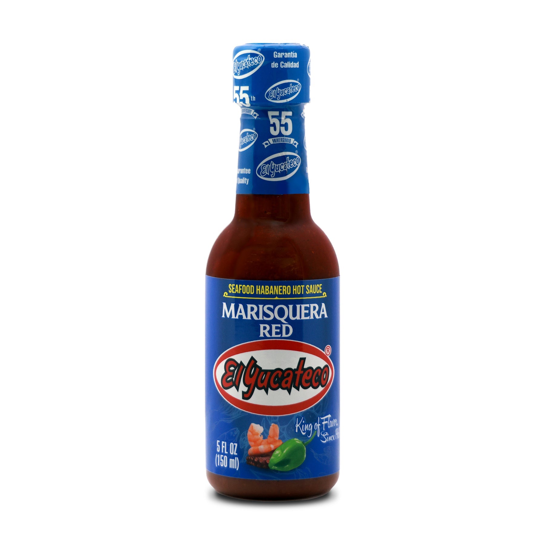 El Yucateco scharfe Sauce – rot, Marisquera, 4oz