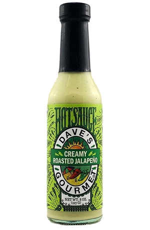 Dave's Gourmet cremige Chilisauce mit gerösteter Jalapeño, 8oz